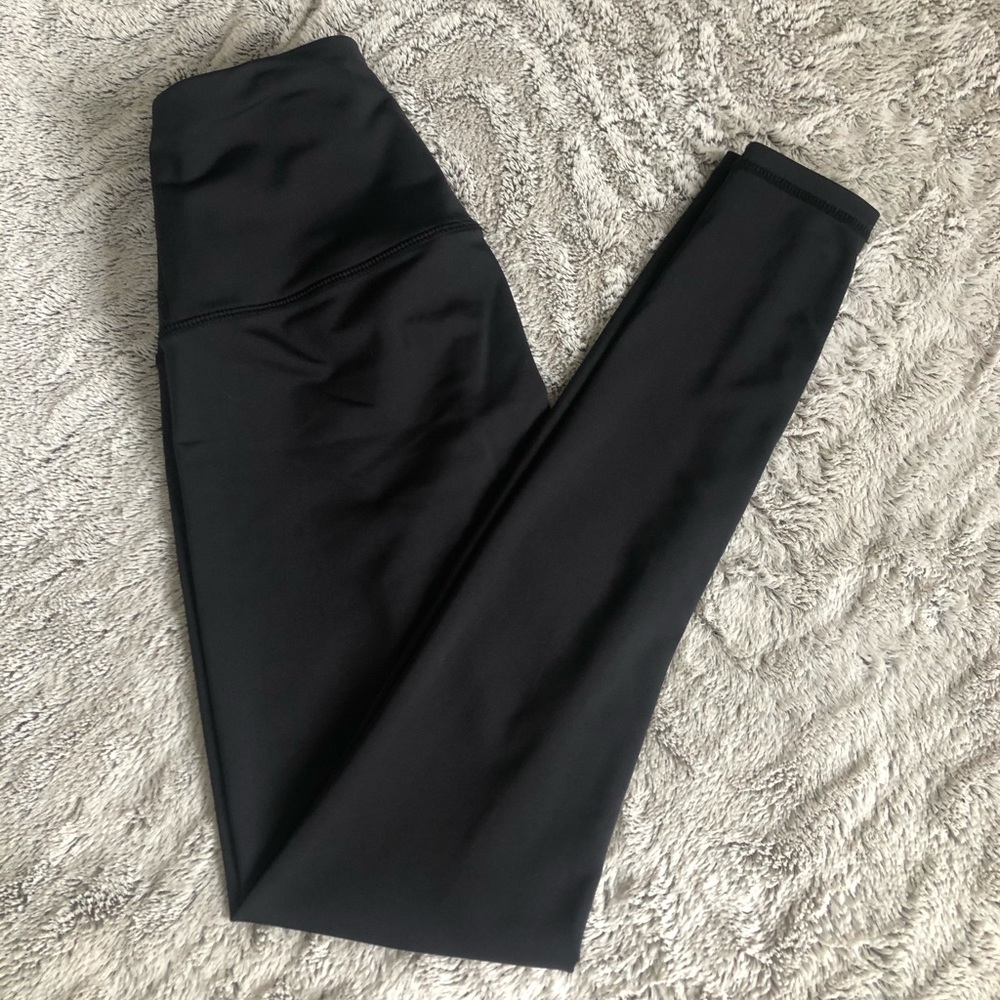 Black High Waisted Size Up Leggings Size M